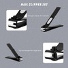 Fingernail and Toenail Clipping Tools Set: Ultra - Sharp Cutters