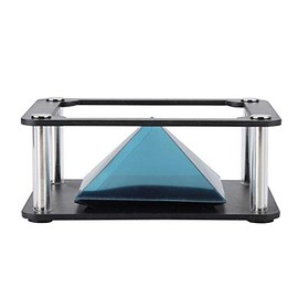 Fosa Pirámide de de Holograma 3D, Holograma de teléfono Inteligente móvil de 3.5-6 Pulgadas, de Soportes de Pantalla holográfica 3D para Cualquier teléfono