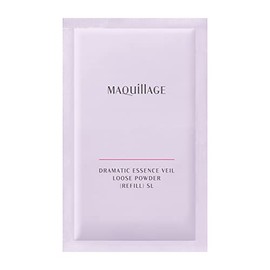 MAQUILLAGE Dramatic Essence Veil Loose Powder, Sheer Lavender (Refill) 8g | Face Powder | Loose (Powder) Type | Fragrance-Free | Pore Coverage, Transparency, Gloss, Poreless | Shiseido