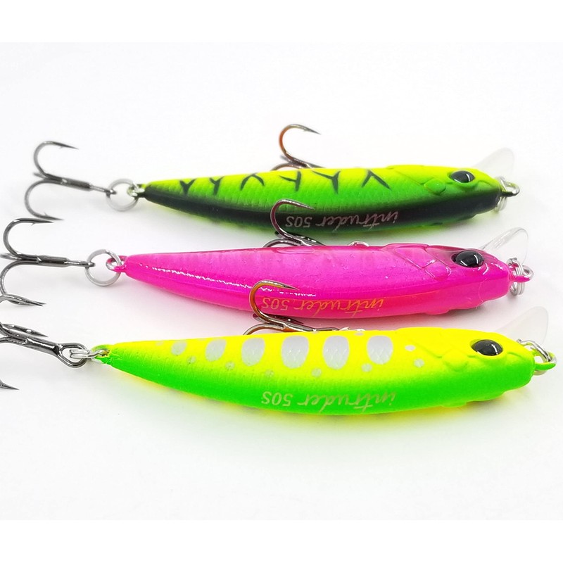 TSURINOYA Mountain Stream Minnow Flat Low Center of Gravity Fixed