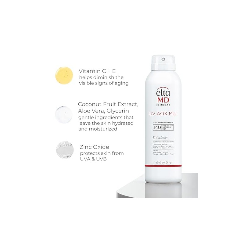 EltaMD Protector Solar FPS 40 UV AOX Mist 141g
