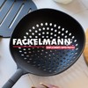 Fackelmann Schiumarola in Nylon, per Scolare, Schiumare, Scolapasta Ottimale per