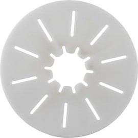 Fifth Wheel Disc High Density White Polyethylene Lube Plate #FWD12