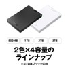 BUFFALO USB 3.1 (Gen.1) Compatible Portable Hard Drive Standard Model