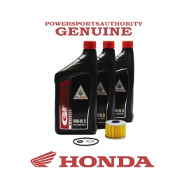 Honda 1985-1987 Honda Big Red 250 ATC250 ES A OEM Pro Complete Oil Change Kit H27