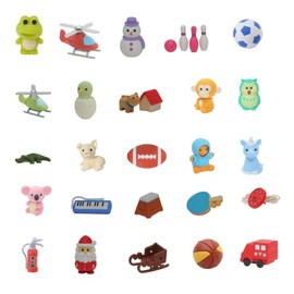 PartyErasers Iwako Erasers (Pack of 25)