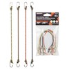 Keeper - 10” Mini Bungee Cords, 4 Pack - UV