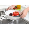 Royal Cuisine Plastic Colander Fruit Washing Basket Deep Food Strainer
