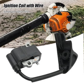 JUUDDENPARTS 4241-400-1320 Ignition Coil with Wire, Replacement for Stihl BG86 BG86C SH56 SH56C SH86 SH86C Leaf Blower, Replaces 4241-400-1307, 4241-400-1306