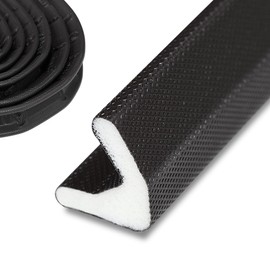 Coengwui V-Shaped Self Adhesive Seal Strip, 236.4" L x 0.67" H Weatherstrip Draft Stopper for Door, Window Gaps - Dustproof, Soundproof & Thermal Insulation