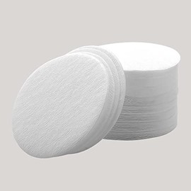 Normcore 51mm Espresso Paper Filters - Replacement Filter Packs - Paper Coffee Filter with Metal Storage Box Compatible with 51mm Portafilters Baskets - 200 Sheets