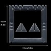 RENIAN Jewelry Photography Props Board Acrylic Frame Tabletop Stand for