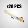 20 Pieces of Nylon Brushes, Barbecue Brushes, Paint Tool Brushes,