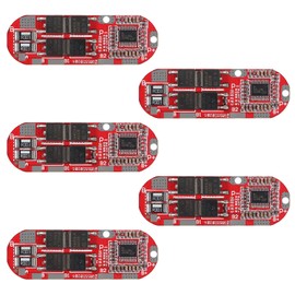 MELIFE 5PCS BMS 5S 25A 21V Battery Protection Board for Lithium Battery Protection Circuit Charging Board Module Integrated Circuits.