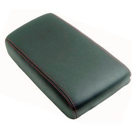 Kar Designers Fit 96-04 Nissan Pathfinder Vinyl w/Red Stitch Center Console Armrest Cover