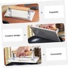 VICASKY Manual Aluminum Grill Press Portable Rectangle Burger Patty Maker