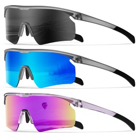 KALIYADI Polarized-Sunglasses-Men Mens-Sunglasses Sports Sunglasses: UV400 Protection for Fishing Golf Running