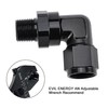 EVIL ENERGY 8AN Female to 3/8 NPT Pipe Swivel 90