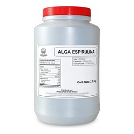 Alga Espirulina En Polvo Bote 2 Kg