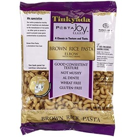 Tinkyada Brown Rice Elbows With Rice Bran, 16-Ounce Packages