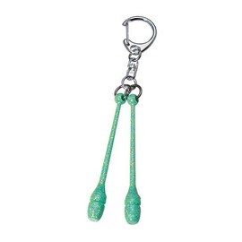 SASAKI MS-1BR Rhythmic Gymnastics Key Chain Mascot Bright Squibble PEG (Peppermint Green)