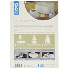 Sammons Preston Spill-Not Jar & Bottle Opener, Comfortable Jar Opener for Limited Range of Motion and Weak Grasp, Grip Aid for Right or Left Single Hand Use, Kitchen Aid for Elderly and Disabled users