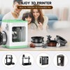 PLA 3D Printer Filament Bundle 200g x 4 Spools Set