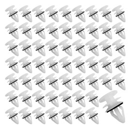 Car Door Trim Panel Retainer Clip, OEM#11519031 Auto Universal Door Panel Bumper Trim Moulding Clamps Plastic Clip Fasteners, Compatible with Most Cars (60PCS)