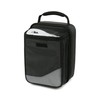 Arctic Zone Expandable HardBody Lunch Box, Black/White | Insulated Upright