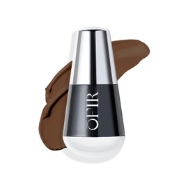 OFIR Skin Satin Medium Coverage Foundation | Buildable, Non-Creasing Finish | Vegan, Cruelty-Free, Paraben-Free Makeup | Blue Light Protection | 1 FL OZ 1 FL OZ (Cocoa - Deep Neutral)