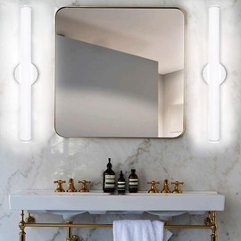 OOWOLF Bathroom Vanity Light, 16W 24inch Bathroom Light Fixture,1520LM Led Vanity Lights Bar,4000K Natural White Bathroom Led Light,Vanity Light Fixtures for Bathroom Vanity