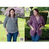 King Cole Ladies Knitting Pattern Womens Jacket & Sweater Cable