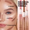 Blush Stick,Liquid Blush Stick,Silky Smooth Creamy Formula,Lightweight Blendable Blush Rouge