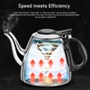 Teapot - Stainless Steel Stove Teapot Tea Coffee Pot Kettle