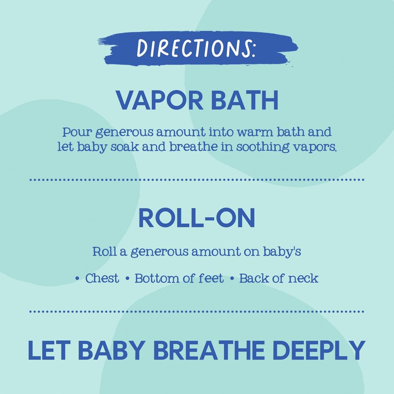 Oilogic Stuffy Nose & Cough Vapor Bath & Roll-On Essential
