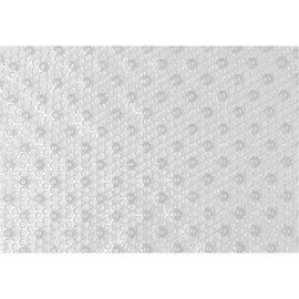Safdie & Co. Bath Mat with Anti-Slip Suction Cups in White