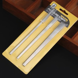 ZGGDHSWLLMF Stainless Steel Ingrown Toenail Pedicure Knife Set,Professional Foot Skin Scraper Repair Sharp Blade Kit For Nail Corn Callus Paronychia Treatment. (4)