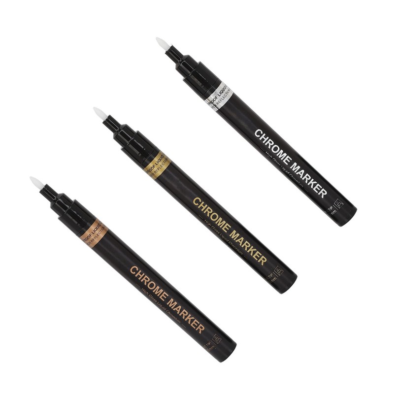 3pcs Nail Art Graffiti Pen Portable Quick Dry Nail Drawing