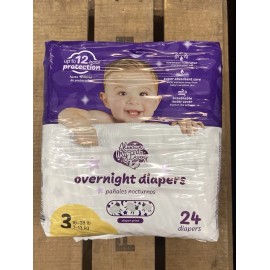 Always My Baby 24 Ct Always My Baby Size 3 Overnites Baby Diapers Overnight Diapers 16-28 lbs