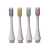 4 Spare Brushes (Medium bristles) for Broxo OraBrush, Broxodent, Mechanical