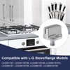 Qiugralian AEZ73293801 Burner Control Knob Assembly Replacement，Replace for lg Range/Stove