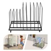 Sallurmose Art Storage Rack with Wheels,9-Section Art Drying Rack Metal