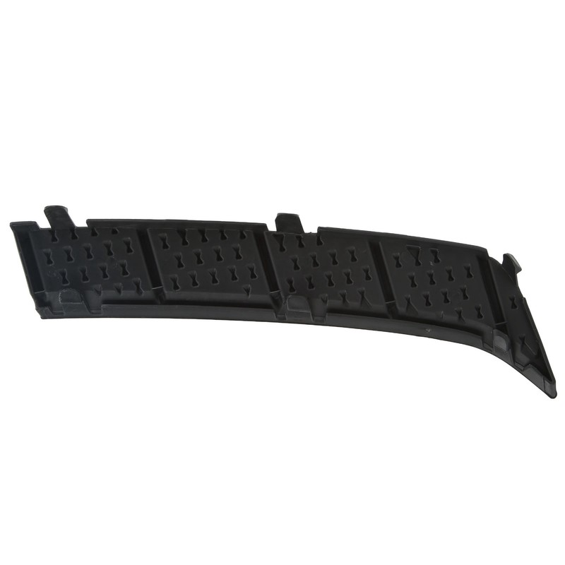 Front Bumper Molding Side Cover Trim Black ABS Replacement for