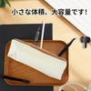 CAPASTEC Pencil Case, Stationery, Canvas, Simple, Large Capacity, Stylish, Lightweight,