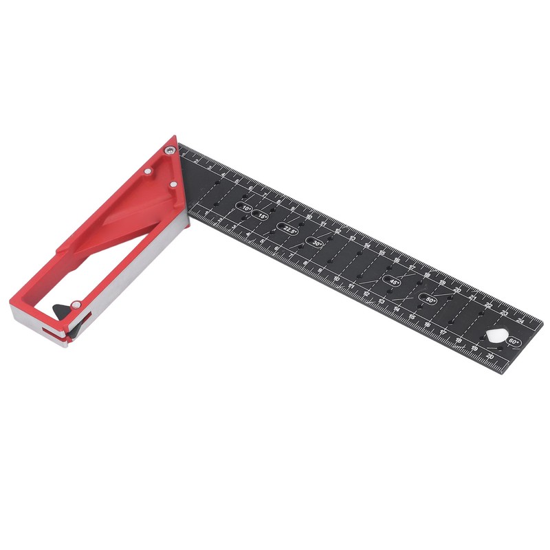 Woodworking Square Multi Angle Professional L Shaped Aluminum Alloy Scribing