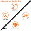 Fire Pit Poker, 46 Inch Extra Long Outdoor Fire Poker
