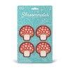 SHROOMATES, clips para bolsa de hongos, juego de 4