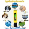 PH Messgerät, PH Meter mit LCD Anzeige, pH Tester Digital