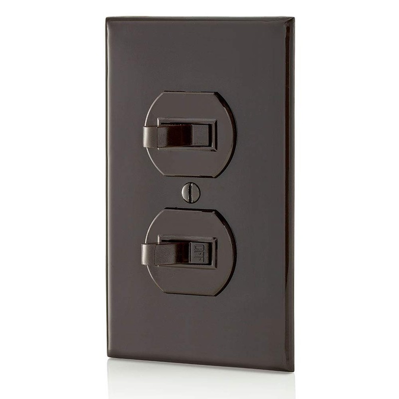 Leviton 15 Amp, 120/277 Volt, Duplex Style Single-Pole/3-Way AC Combination