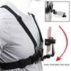 Cell Phone Chest Strap Mount Head Strap Mount Kit for